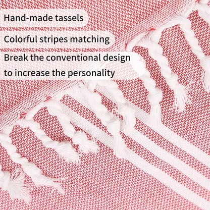 Turkish Wearable Beach Towel Sandproof Cotton Large Surf Poncho Hooded Wetsuit Changing Towel Quick Drying Sandproof Bathrobe