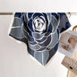 2025 Luxury Horse Print Female Silk Neck Scarf Square Hair Scarves Foulard Head Band Shawls Wraps Neckerchief Bandana Women