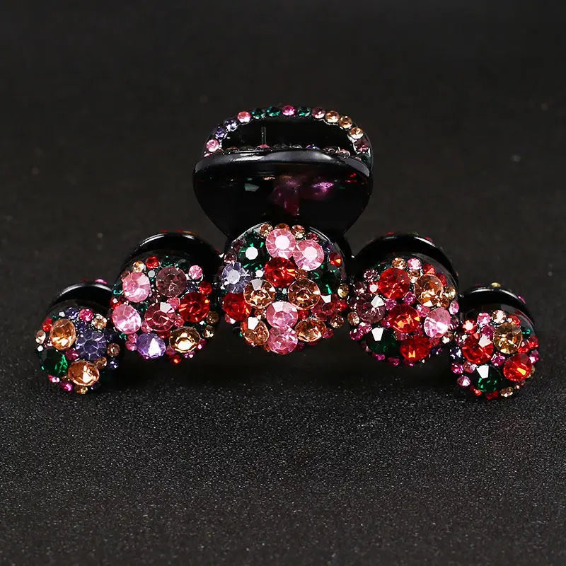 Vintage Bee Hair Claws Jewelry For Women Baroque Luxury Metal Bee Headdress Handmade Hair Claws Accessories Hairpins Wholesale