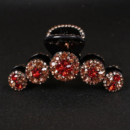 Vintage Bee Hair Claws Jewelry For Women Baroque Luxury Metal Bee Headdress Handmade Hair Claws Accessories Hairpins Wholesale