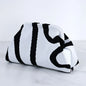 Summer Beach Clutch Bag for Women Woven Crochet Handbags Purses Knitting Dumpling Clutch Ruched Cute Cloud Casual Colorblock Bag