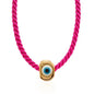Spring 2024 Creative Design Orange Series Jewelry Natural Stone Silicone Bead Short Necklace Women Girls Banquet Holiday Jewelry