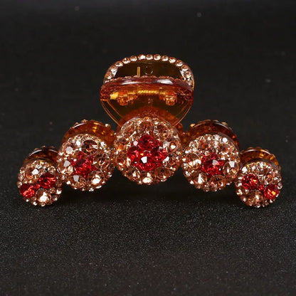 Vintage Bee Hair Claws Jewelry For Women Baroque Luxury Metal Bee Headdress Handmade Hair Claws Accessories Hairpins Wholesale