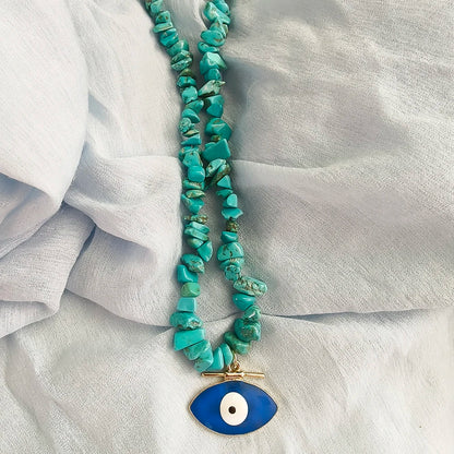 Spring 2024 Creative Design Orange Series Jewelry Natural Stone Silicone Bead Short Necklace Women Girls Banquet Holiday Jewelry