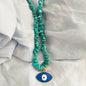 Spring 2024 Creative Design Orange Series Jewelry Natural Stone Silicone Bead Short Necklace Women Girls Banquet Holiday Jewelry