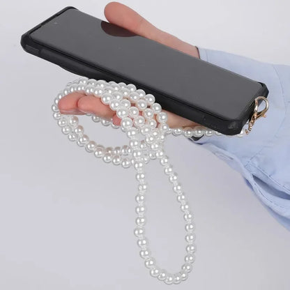 Universal Crossbody Phone Lanyard New Pearl Beaded Straps 20/50/80/110cm Length Strap for Mobile Phone Handbag Purse Pendants