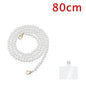 Universal Crossbody Phone Lanyard New Pearl Beaded Straps 20/50/80/110cm Length Strap for Mobile Phone Handbag Purse Pendants