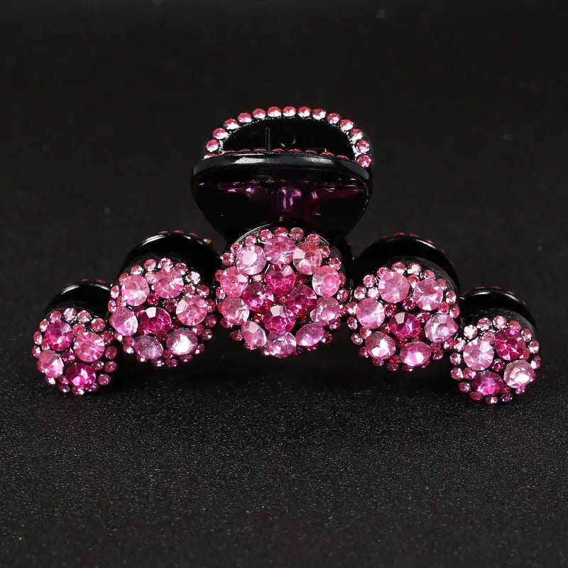 Vintage Bee Hair Claws Jewelry For Women Baroque Luxury Metal Bee Headdress Handmade Hair Claws Accessories Hairpins Wholesale