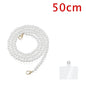 Universal Crossbody Phone Lanyard New Pearl Beaded Straps 20/50/80/110cm Length Strap for Mobile Phone Handbag Purse Pendants
