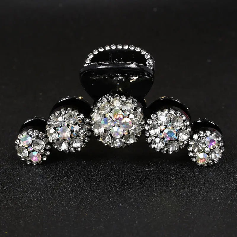 Vintage Bee Hair Claws Jewelry For Women Baroque Luxury Metal Bee Headdress Handmade Hair Claws Accessories Hairpins Wholesale