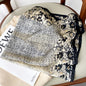 2025 Luxury Horse Print Female Silk Neck Scarf Square Hair Scarves Foulard Head Band Shawls Wraps Neckerchief Bandana Women