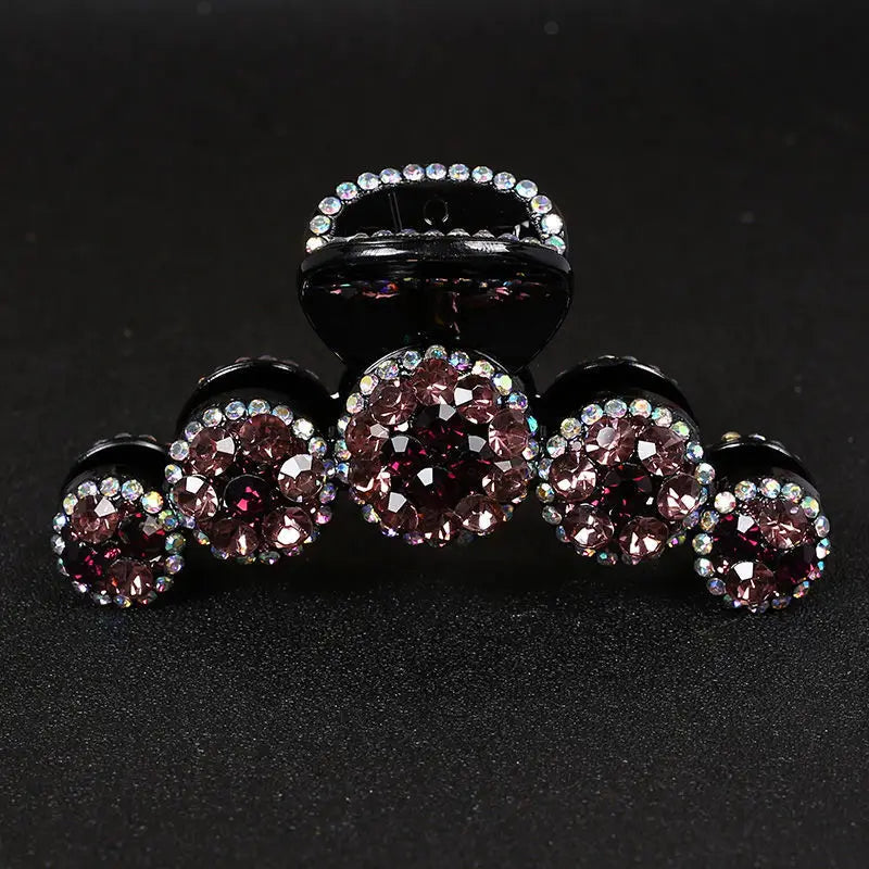 Vintage Bee Hair Claws Jewelry For Women Baroque Luxury Metal Bee Headdress Handmade Hair Claws Accessories Hairpins Wholesale