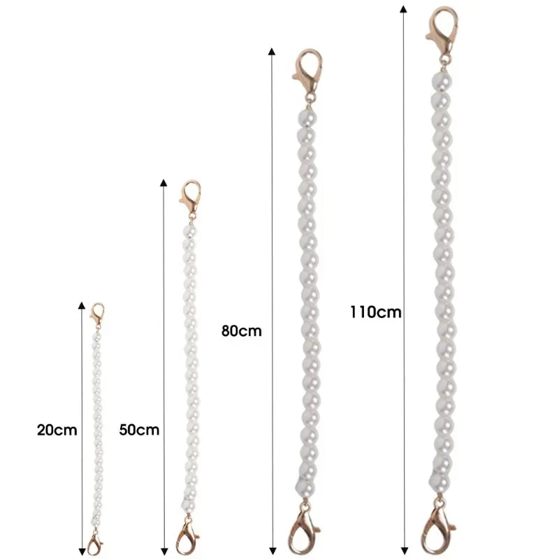 Universal Crossbody Phone Lanyard New Pearl Beaded Straps 20/50/80/110cm Length Strap for Mobile Phone Handbag Purse Pendants