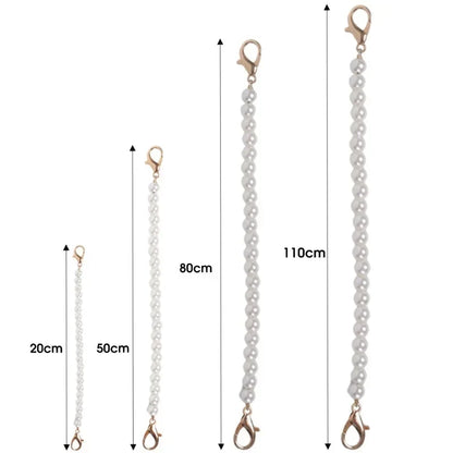 Universal Crossbody Phone Lanyard New Pearl Beaded Straps 20/50/80/110cm Length Strap for Mobile Phone Handbag Purse Pendants