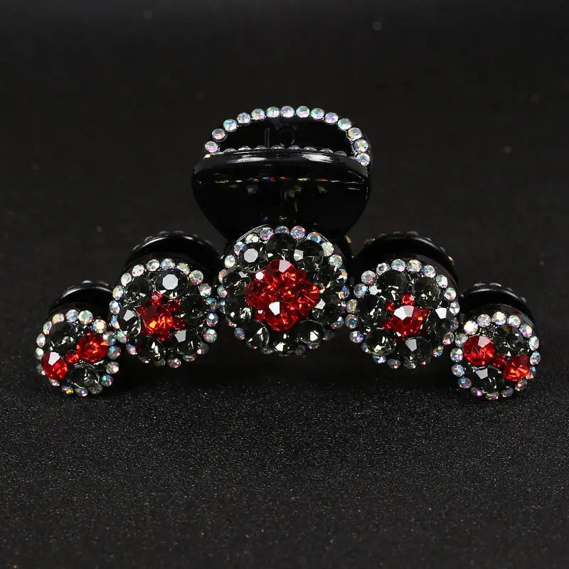 Vintage Bee Hair Claws Jewelry For Women Baroque Luxury Metal Bee Headdress Handmade Hair Claws Accessories Hairpins Wholesale