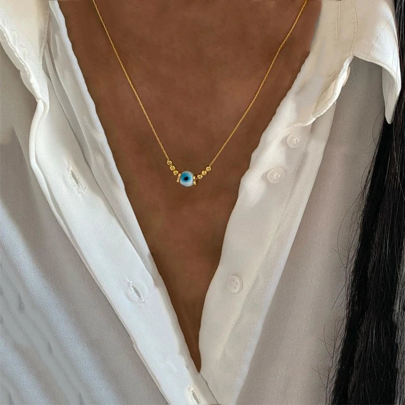 Spring 2024 Creative Design Orange Series Jewelry Natural Stone Silicone Bead Short Necklace Women Girls Banquet Holiday Jewelry