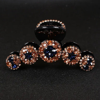 Vintage Bee Hair Claws Jewelry For Women Baroque Luxury Metal Bee Headdress Handmade Hair Claws Accessories Hairpins Wholesale