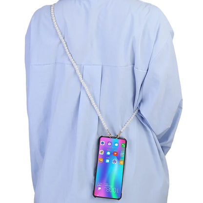 Universal Crossbody Phone Lanyard New Pearl Beaded Straps 20/50/80/110cm Length Strap for Mobile Phone Handbag Purse Pendants