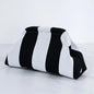 Summer Beach Clutch Bag for Women Woven Crochet Handbags Purses Knitting Dumpling Clutch Ruched Cute Cloud Casual Colorblock Bag