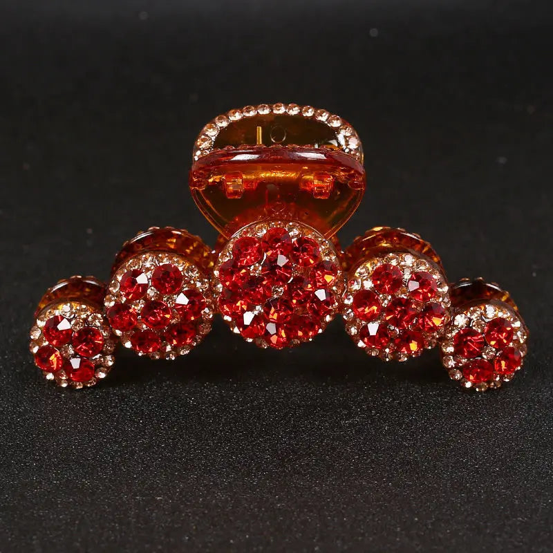 Vintage Bee Hair Claws Jewelry For Women Baroque Luxury Metal Bee Headdress Handmade Hair Claws Accessories Hairpins Wholesale