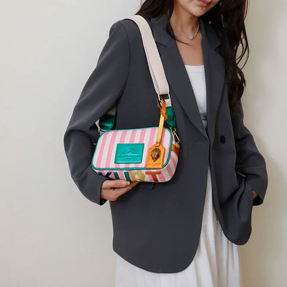 Classic Ladies Tote Bag Luxury Brand Women's Crossbody Shoulder Handbags Genuine Leather Elegant