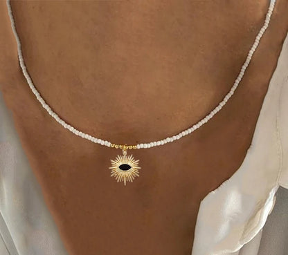Spring 2024 Creative Design Orange Series Jewelry Natural Stone Silicone Bead Short Necklace Women Girls Banquet Holiday Jewelry